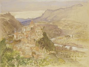 Paisaje italiano de Samuel Palmer